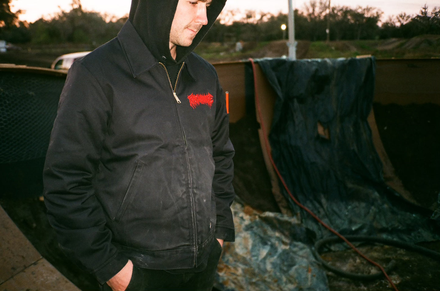 Embroidered 2025 dickies jacket